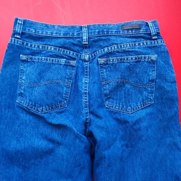 Lee relaxed fit straight leg jeans blue women's size 10 - Picture 4 of 9